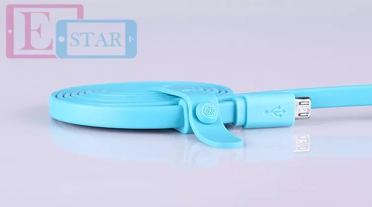 Кабель для зарядки и передачи данных USB MicroUsb Nillkin Micro USB cable для смартфонов и телефона 1,2 м Blue (Синий) Кабель для зарядки и передачи данных USB MicroUsb Nillkin Micro USB cable для смартфонов и телефона 1,2 м Blue (Синий)