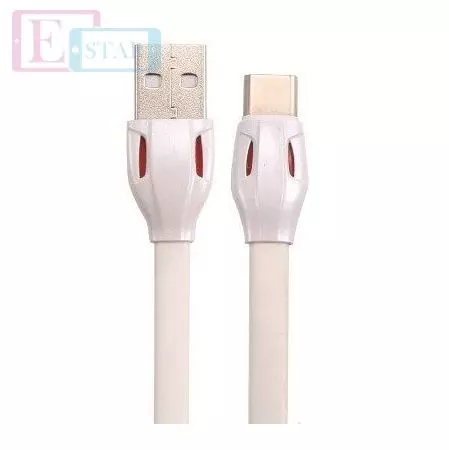 Кабель для зарядки и передачи данных USB Remax Laser Type-C White (Белый) RC-035a Кабель для зарядки и передачи данных USB Remax Laser Type-C White (Белый) RC-035a