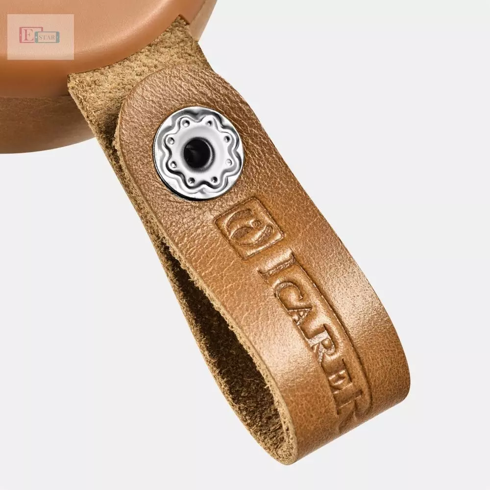 Кабель для зарядки Icarer Real Leather Retractable 2 in 1 Charging Cable (Micro+Type C) Red (Красный) ISJX002