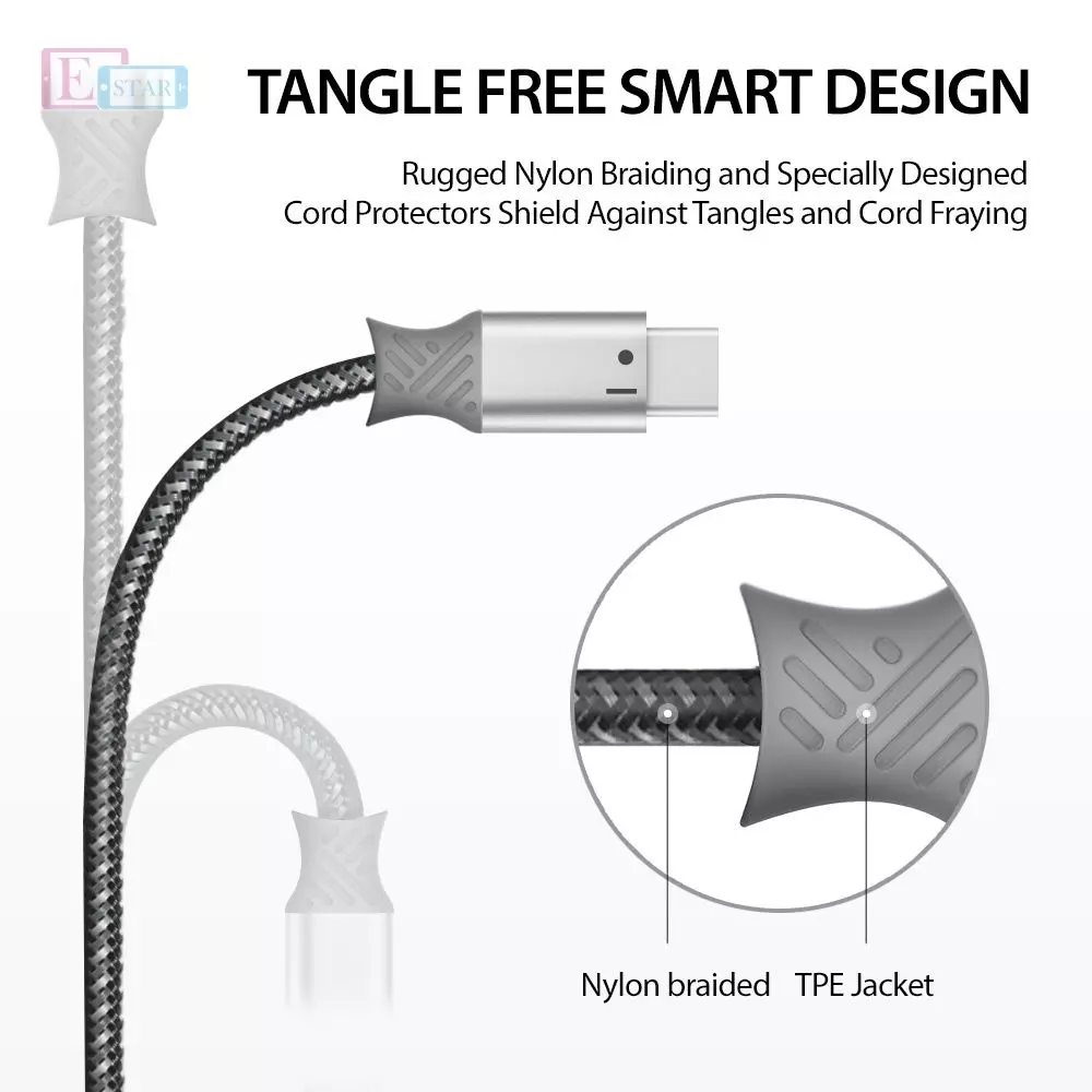 Кабель для зарядки Ringke Fish Cable USB to Lightning 1,2 m Gray (Серый) 8809550347793 Кабель для зарядки Ringke Fish Cable USB to Lightning 1,2 m Gray (Серый) 8809550347793