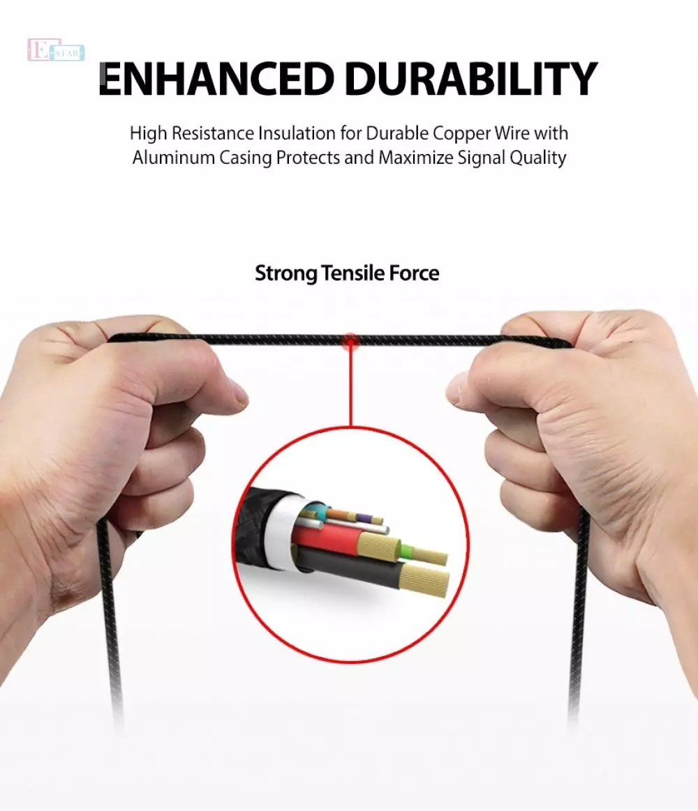 Кабель для заряджання Ringke Fish Cable USB to Type C Cable Black (Чорний) 8809611504905 Кабель для заряджання Ringke Fish Cable USB to Type C Cable Black (Чорний) 8809611504905