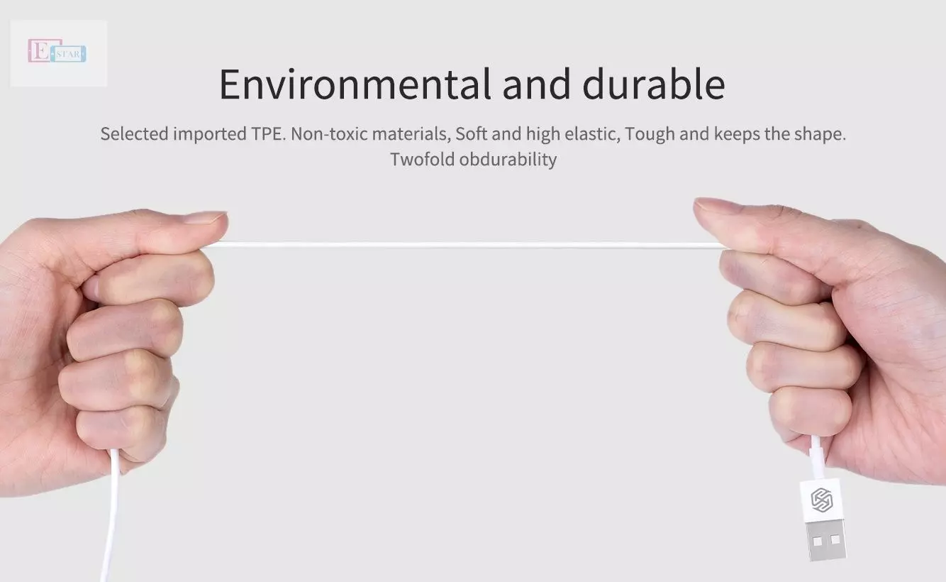 Кабель Nillkin Rapid Cable 1 м White (Белый)