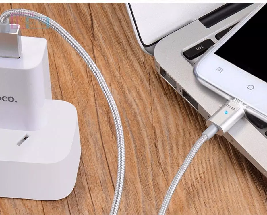 Магнітний кабель для заряджання смартфона Hoco U16 Magnetic Absorption Магнітний кабель для заряджання смартфона Hoco U16 Magnetic Absorption