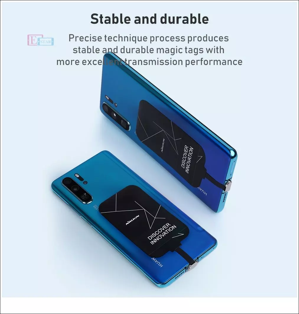 Модуль для заряджання Nillkin Magic Tags Wireless Charging Receiver (Lightning) Black (Чорний) Модуль для заряджання Nillkin Magic Tags Wireless Charging Receiver (Lightning) Black (Чорний)