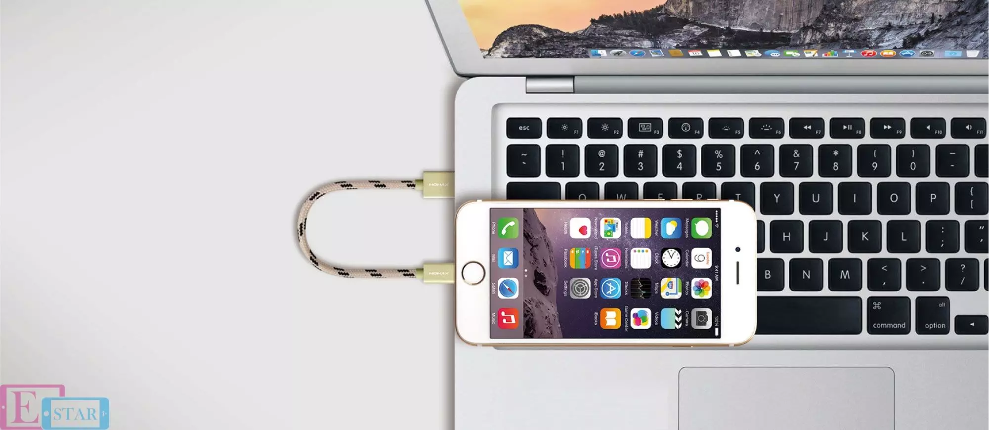 Кабель для заряджання Momax Elite-Link Lightning Cable (18cm) Grey (Сірий) DL5 Кабель для заряджання Momax Elite-Link Lightning Cable (18cm) Grey (Сірий) DL5