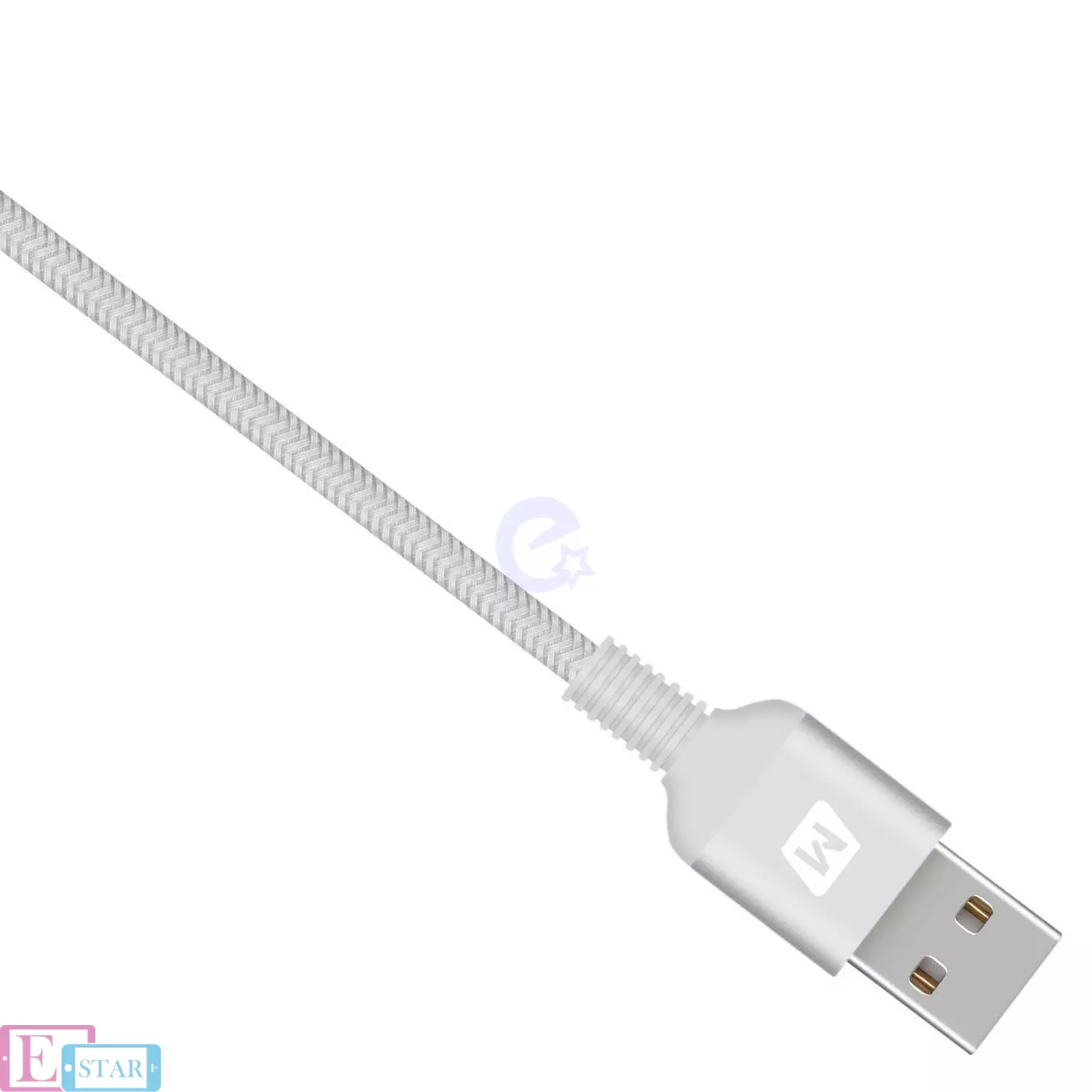 Кабель для зарядки Momax ELITE Link Triple-Braided Nylon Lightning Cable Silver (Серебряный) DL11