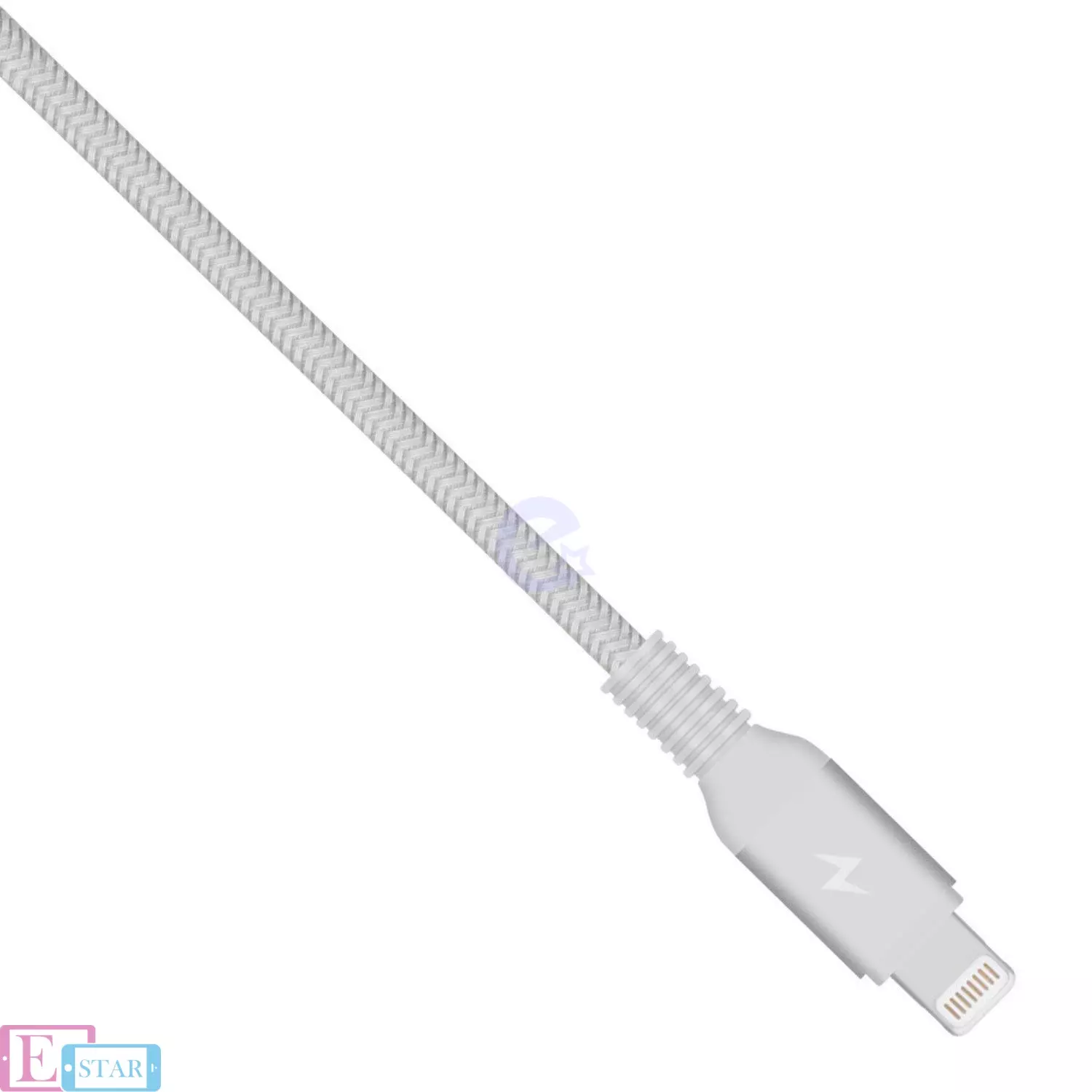 Кабель для зарядки Momax ELITE Link Triple-Braided Nylon Lightning Cable Silver (Серебряный) DL11