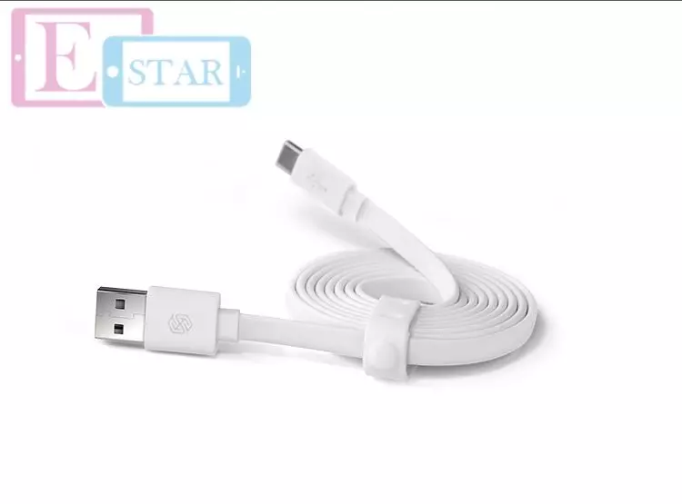 Кабель для заряджання та передачі даних USB Type C Nillkin cable для смартфонів та телефону 1,2 м White (Білий) Кабель для заряджання та передачі даних USB Type C Nillkin cable для смартфонів та телефону 1,2 м White (Білий)