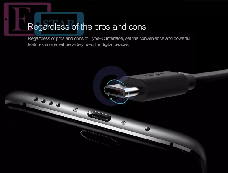 Кабель для заряджання та передачі даних USB - Type C Nillkin cable для смартфонів та телефону 1,2 м Black (Чорний) Кабель для заряджання та передачі даних USB - Type C Nillkin cable для смартфонів та телефону 1,2 м Black (Чорний)