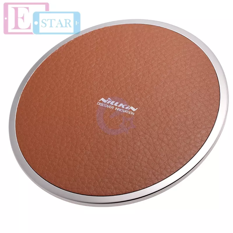 Стильна бездротова зарядна станція Nillkin Magic Disk III Wireless Charger для Apple, Samsung, HTC, Huawei Brown (Коричневий) Стильна бездротова зарядна станція Nillkin Magic Disk III Wireless Charger для Apple, Samsung, HTC, Huawei Brown (Коричневий)