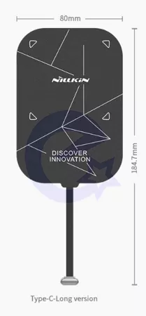 Приемник для беспроводной зарядки Qi-адаптер NILLKIN Magic Tags Plus Type-C Long Black (Черный) 6902048197138 Приемник для беспроводной зарядки Qi-адаптер NILLKIN Magic Tags Plus Type-C Long Black (Черный) 6902048197138