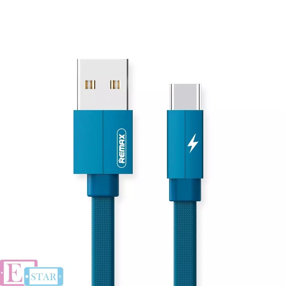 Кабель USB Remax RC-094A Type C 2m Blue (Синий) Кабель USB Remax RC-094A Type C 2m Blue (Синий)