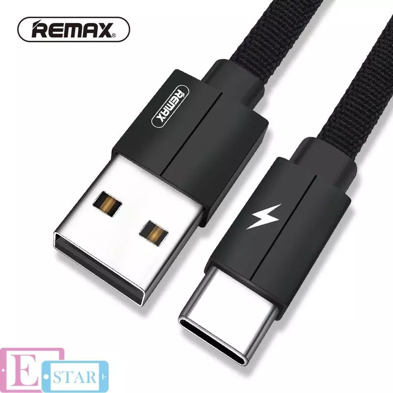 Кабель USB Remax RC-094A Type C 2m Black (Черный) Кабель USB Remax RC-094A Type C 2m Black (Черный)