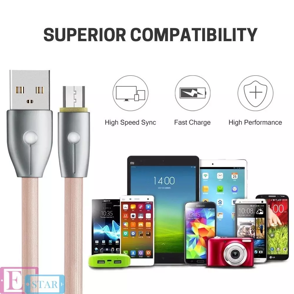 Кабель для заряджання та передачі даних Remax Knight Micro USB 1m Rose Gold (Рожеве золото) RC-043m Кабель для заряджання та передачі даних Remax Knight Micro USB 1m Rose Gold (Рожеве золото) RC-043m