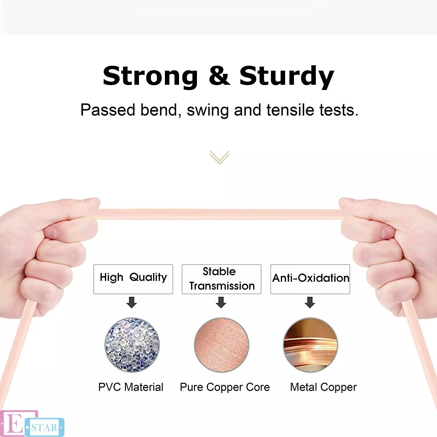 Кабель для заряджання та передачі даних Remax Knight Micro USB 1m Rose Gold (Рожеве золото) RC-043m Кабель для заряджання та передачі даних Remax Knight Micro USB 1m Rose Gold (Рожеве золото) RC-043m