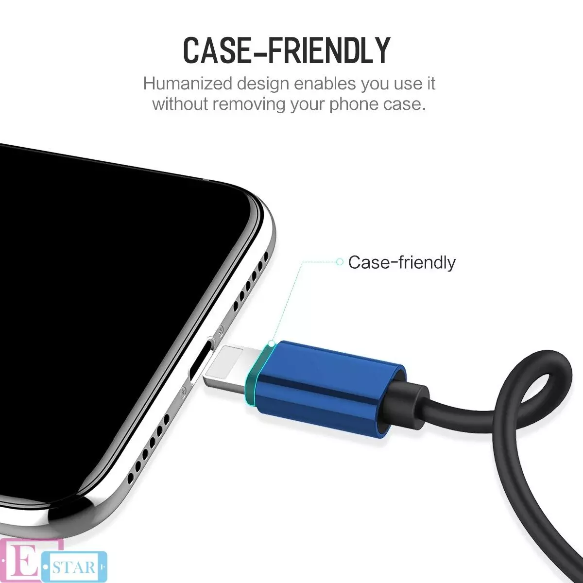 Адаптер Rock Lightning Metal Charge&amp;Audio 2 in 1 version B Red (Червоний) RCB0588