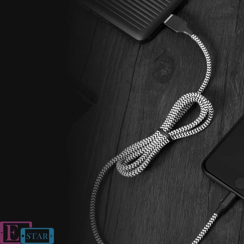 Кабель для зарядки и передачи данных Rock Space M4 Metal Charge & Sync round cable Red (Красный) Кабель для зарядки и передачи данных Rock Space M4 Metal Charge & Sync round cable Red (Красный)