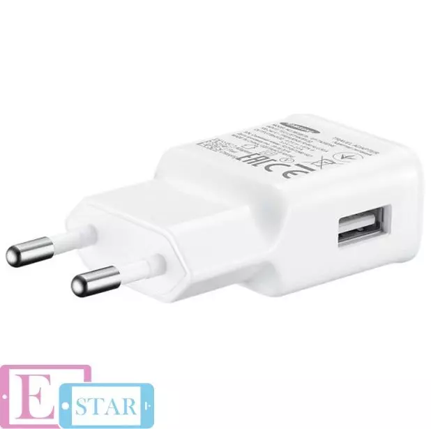 Сетевое зарядное устройство Samsung EP-TA20EWECGRU+ Type-C Cable (1EA) White (Белый) Сетевое зарядное устройство Samsung EP-TA20EWECGRU+ Type-C Cable (1EA) White (Белый)
