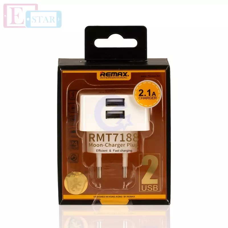 Мережева зарядка для смартфона Remax RMT7188 White (Білий) Мережева зарядка для смартфона Remax RMT7188 White (Білий)