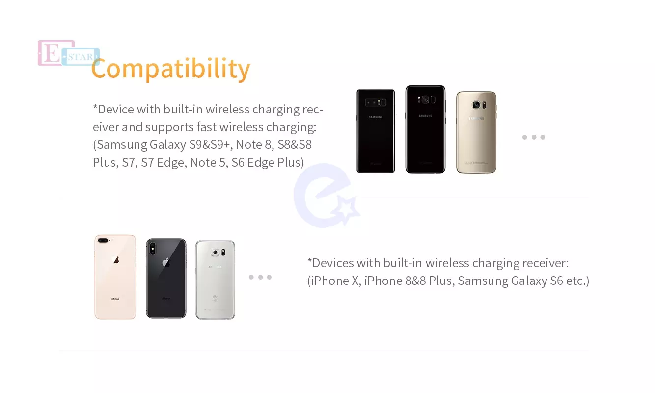 Стильная беспроводная зарядная станция Nillkin Mini Fast Wireless Charger для Apple, Samsung, HTC, Huawei Black (Черный) MC029