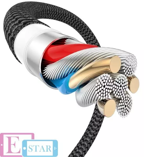 Кабель T-PHOX Jagger T-M814 Micro USB - 1m Grey (Сірий) Кабель T-PHOX Jagger T-M814 Micro USB - 1m Grey (Сірий)