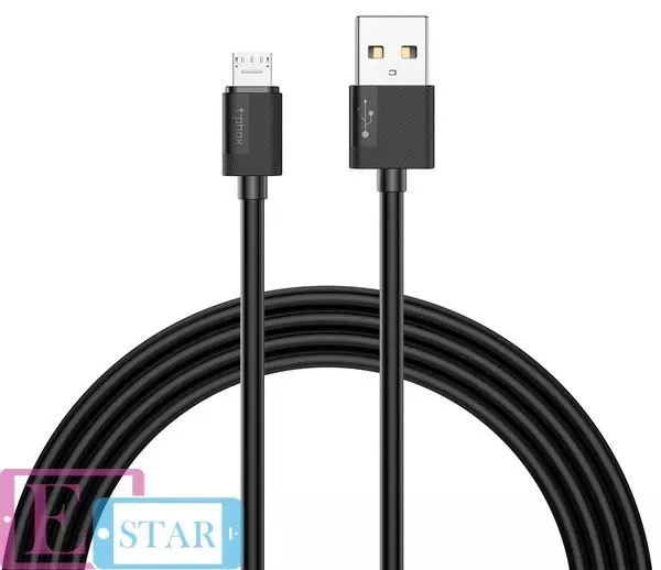 Кабель T-PHOX Nets T-M801 Micro USB - 1.2m Black (Черный) T-M801 Black Кабель T-PHOX Nets T-M801 Micro USB - 1.2m Black (Черный) T-M801 Black