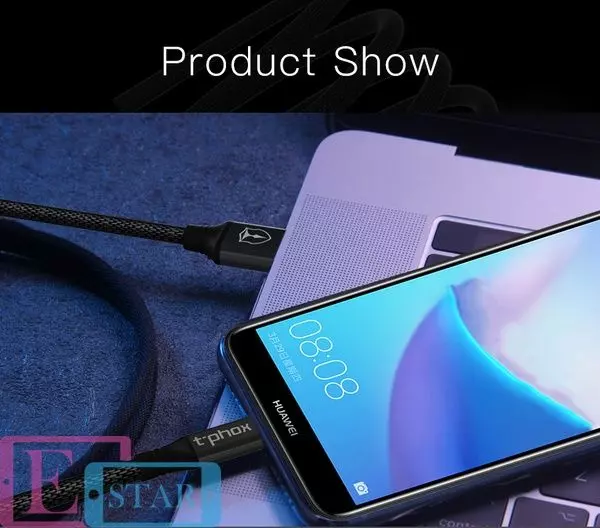 Кабель T-PHOX Speed T-M810 Micro USB - 1.2m Black (Черный) T-M810 Black Кабель T-PHOX Speed T-M810 Micro USB - 1.2m Black (Черный) T-M810 Black