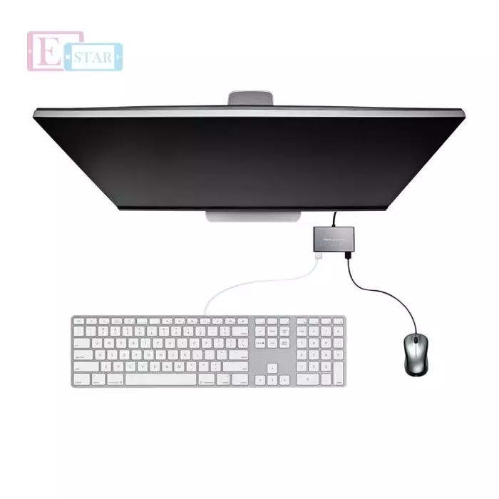 USB хаб Hoco HB3 to 4USB Gray (Сірий) USB хаб Hoco HB3 to 4USB Gray (Сірий)