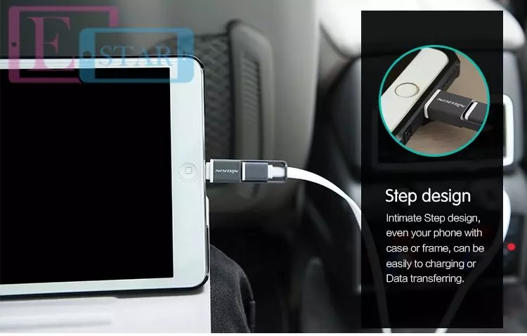 Высокоскоростной кабель для зарядки и передачи данных USB MicroUsb Nillkin Plus для смартфонов и телефона 1,2 м Black (Черный) Высокоскоростной кабель для зарядки и передачи данных USB MicroUsb Nillkin Plus для смартфонов и телефона 1,2 м Black (Черный)