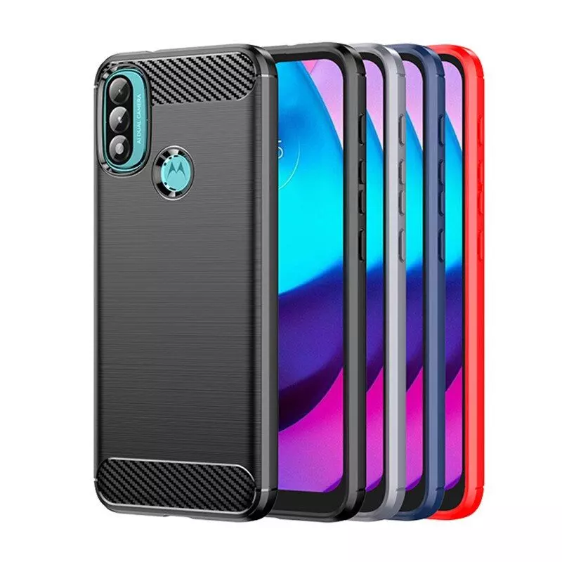 Протиударний чохол бампер для Motorola Moto G52 iPaky Carbon Fiber Red (Червоний) Протиударний чохол бампер для Motorola Moto G52 iPaky Carbon Fiber Red (Червоний)