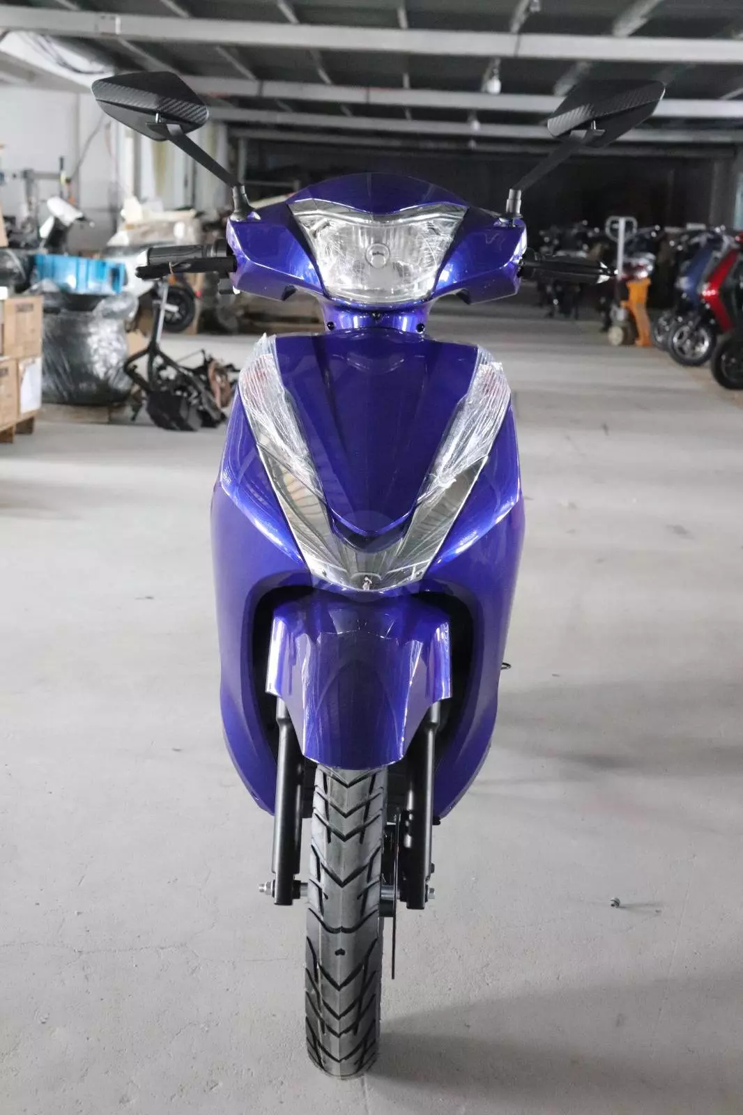 Электроскутер Anomaly Energy CS 1500 Вт Литиевая батарея 72V 20AH Blue (Синий) (Сертификат ЕС)