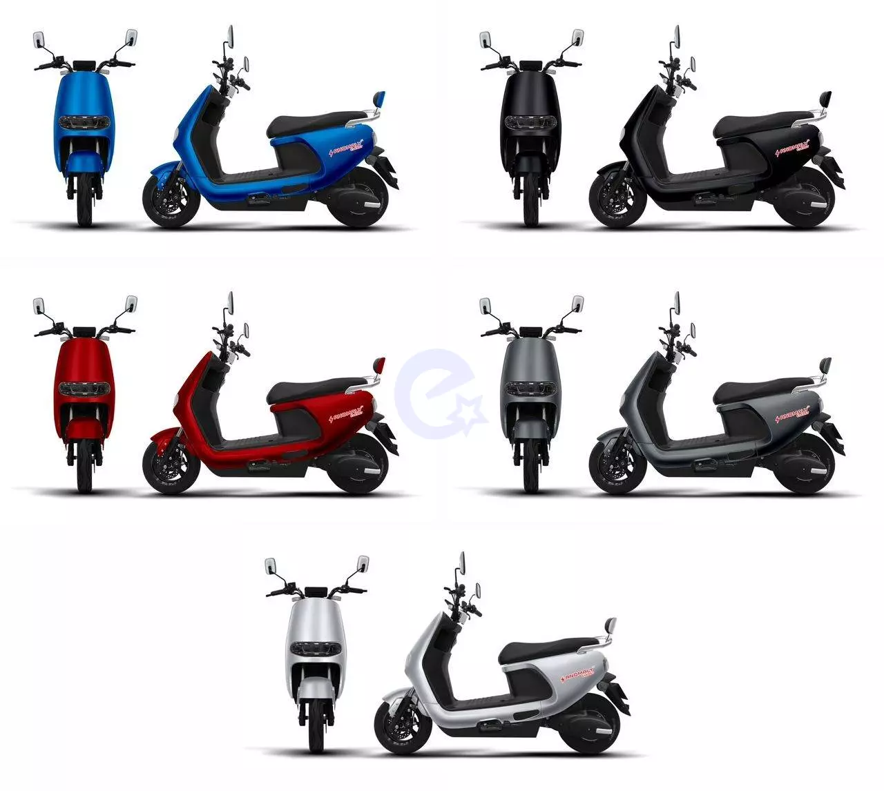 Електроскутер Anomaly Energy E125S Maroon 1000 Вт.