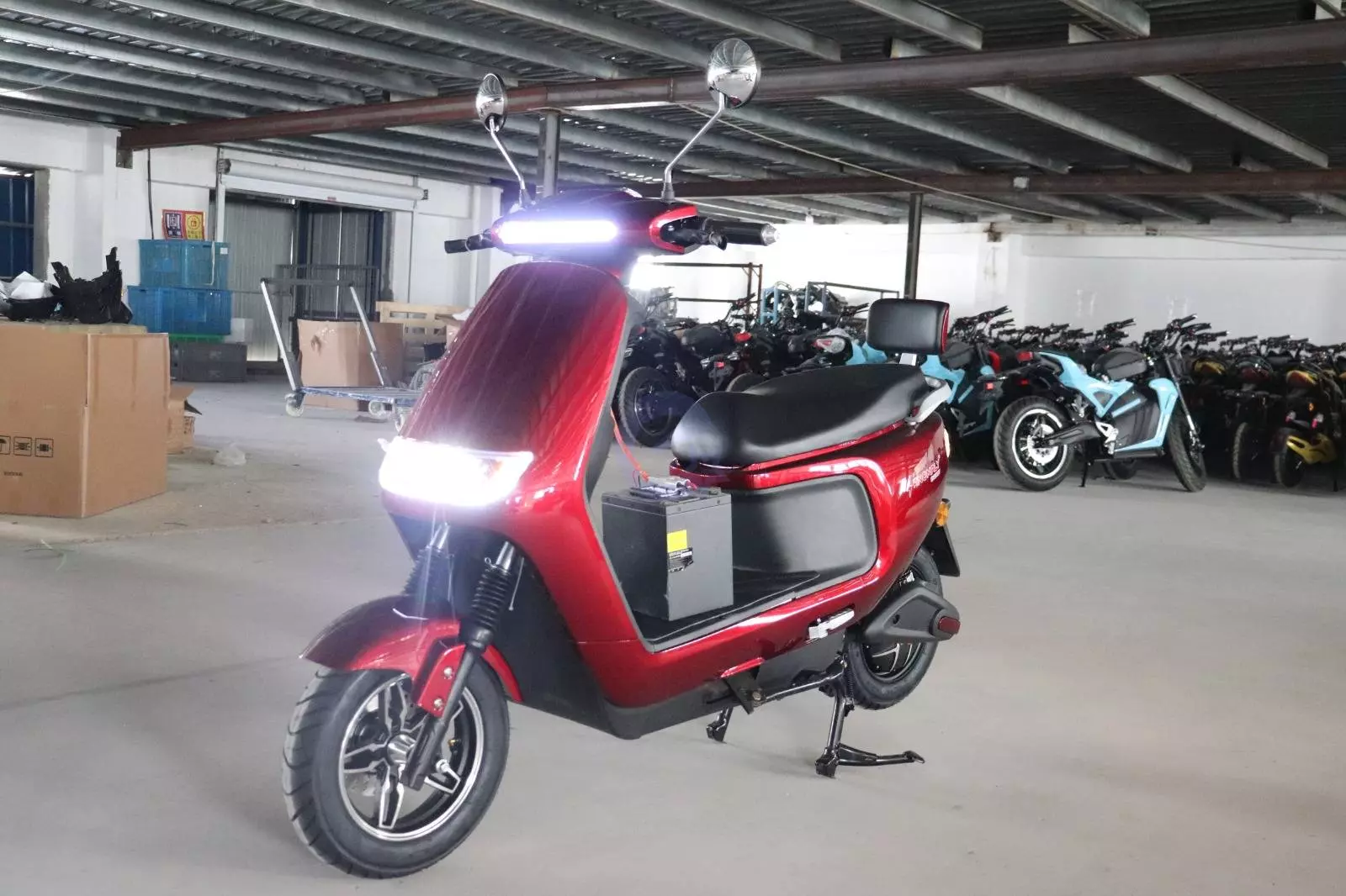 Електроскутер Anomaly Energy E125S Maroon 1000 Вт.