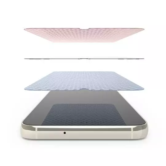 Защитное стекло антишпион Ringke TG Privacy для Samsung Galaxy S23 Plus Black (Черный)