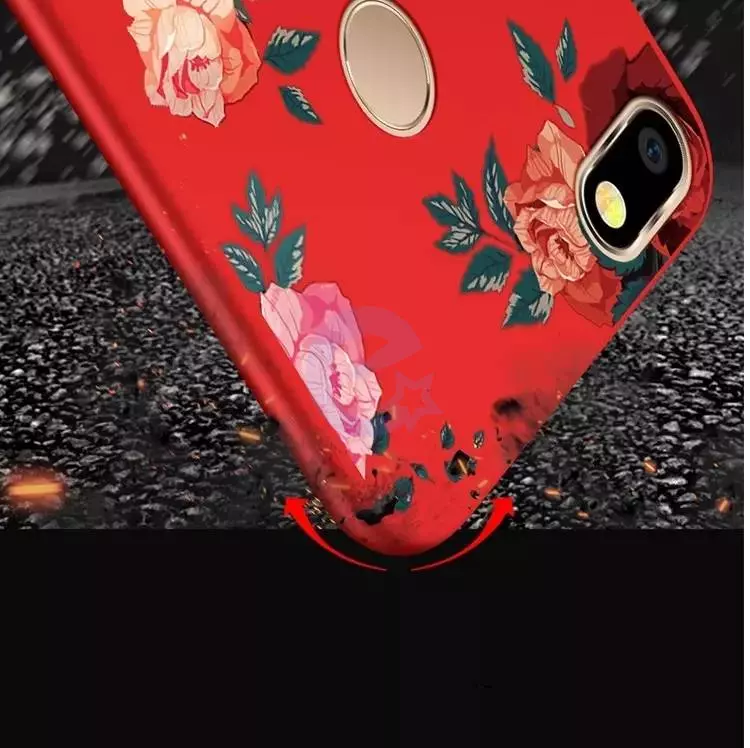 Чехол бампер для Xiaomi Mi A1 / Mi5X Anomaly Boom Red / Ginger (Красный / Имбирь)