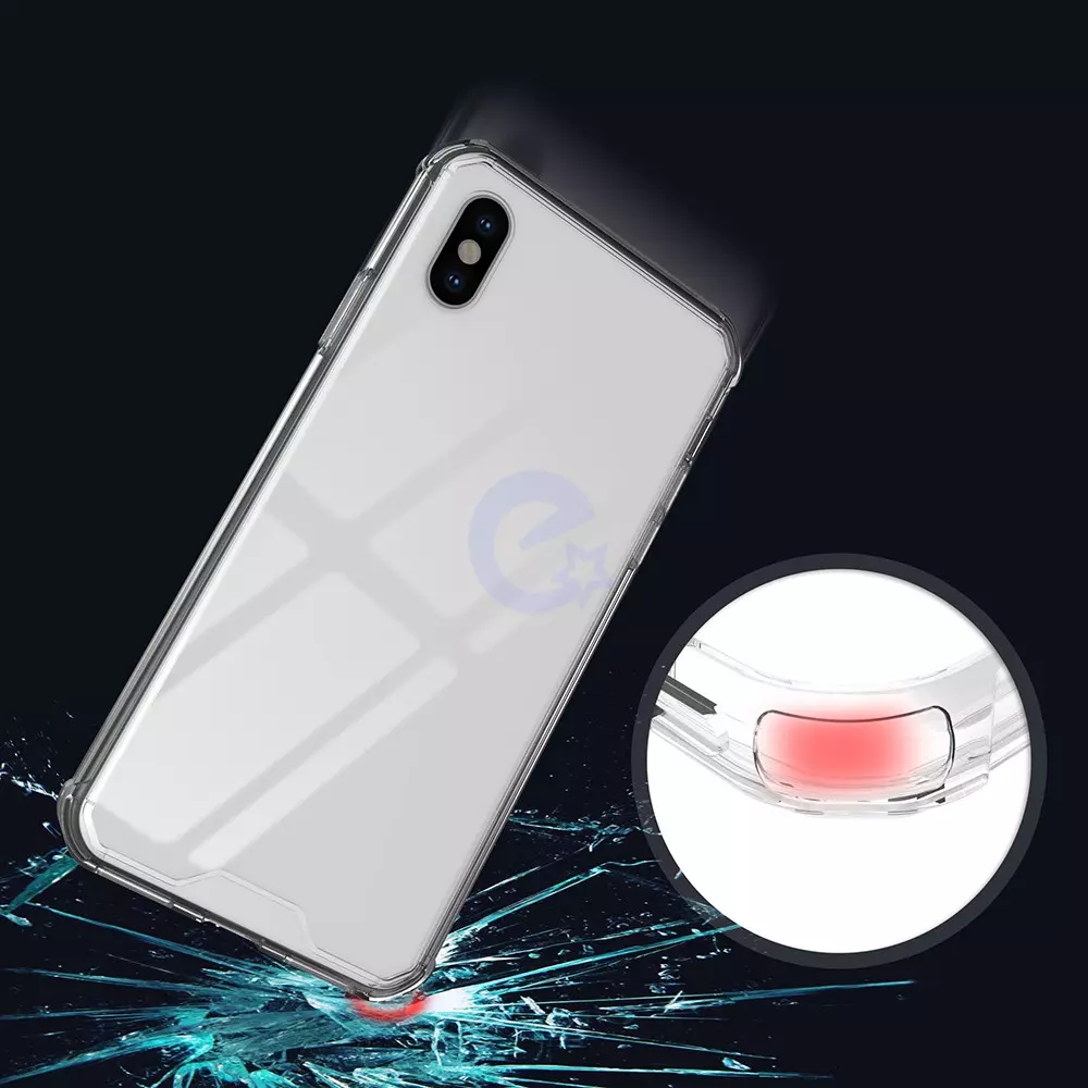 Чехол бампер для Huawei P30 Anomaly Fusion Transparent (Прозрачный)