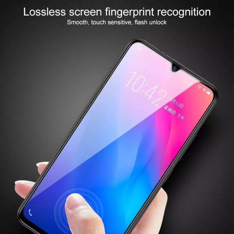 Захисне скло для Vivo Y15s Anomaly 9D Full Glue Tempered Glass Black (Чорний)