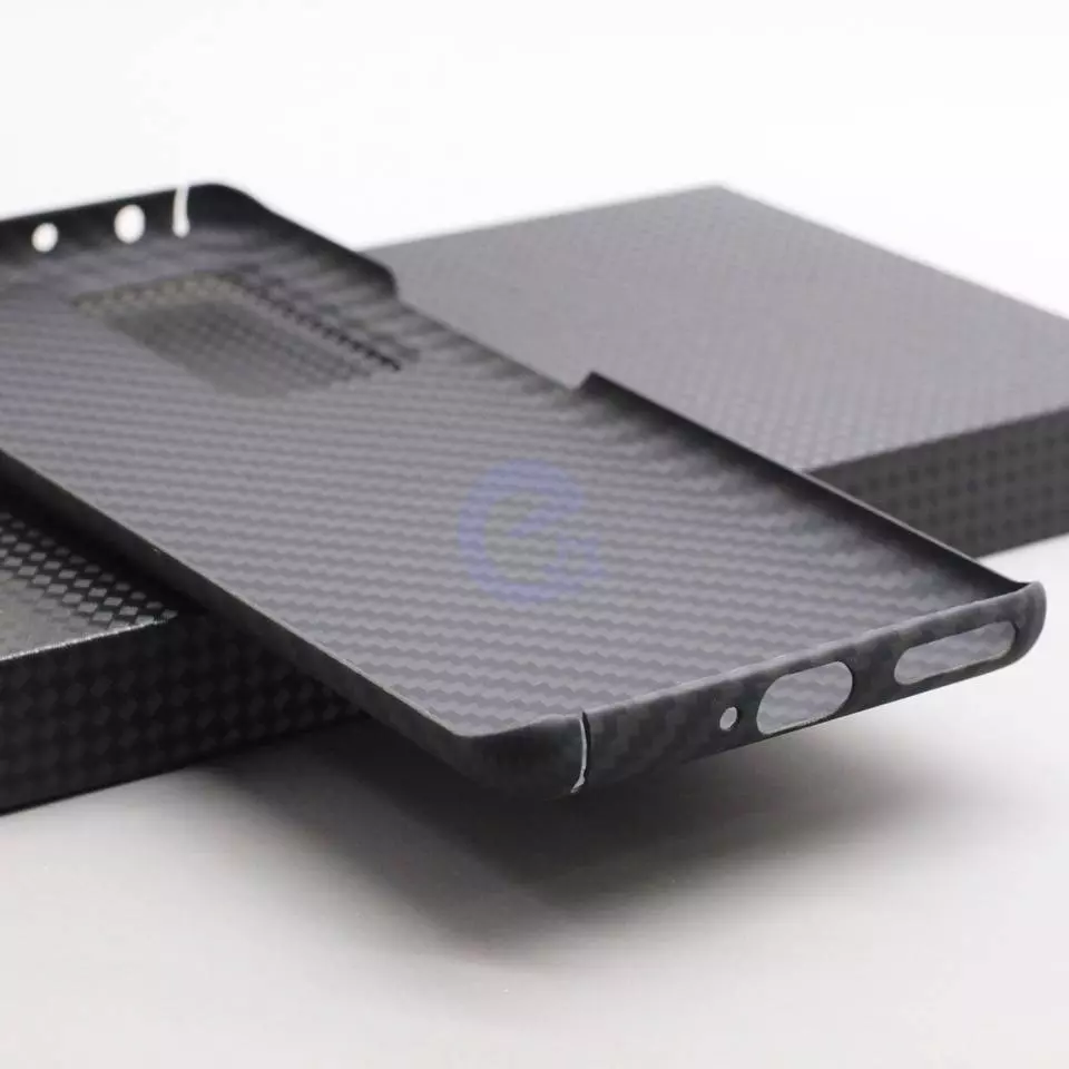 Премиальный чехол бампер для Xiaomi 13 Pro Anomaly Carbon Plaid (Закрытый модуль камеры) Black (Черный)