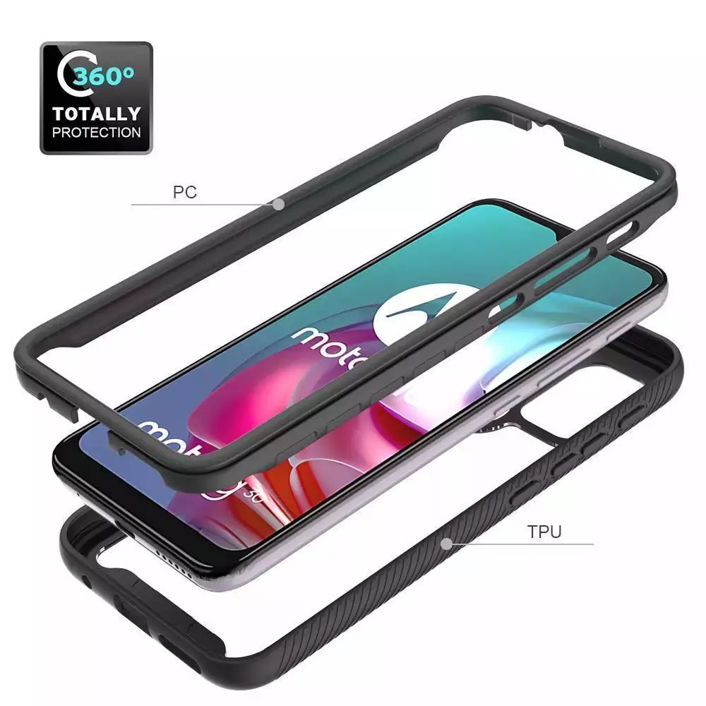 Протиударний чохол бампер для Realme C33 / C33 2023 Anomaly Hybrid 360 Sky Blue / Grey (Небесно Синій / Сірий)