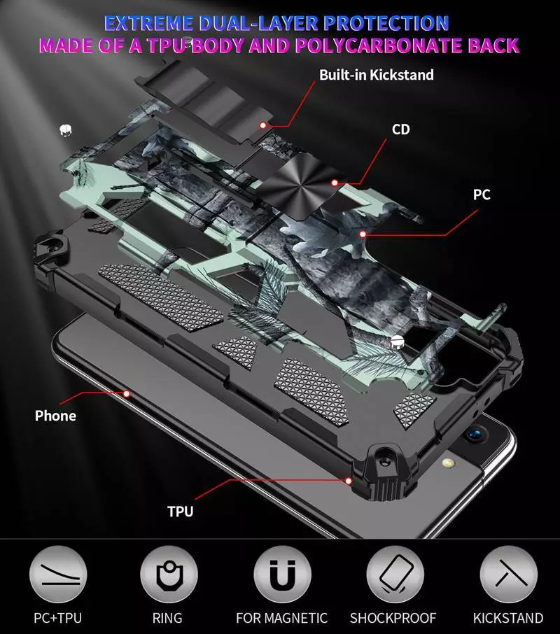 Протиударний чохол бампер для Xiaomi Redmi A1 Plus / Redmi A2+ Anomaly Hybrid Armor (вбудована підставка) Blue (Синій) Протиударний чохол бампер для Xiaomi Redmi A1 Plus / Redmi A2+ Anomaly Hybrid Armor (вбудована підставка) Blue (Синій)