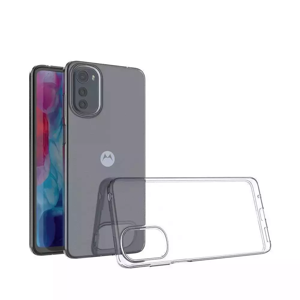 Ультратонкий чехол бампер для Realme C33 / C33 2023 Anomaly Jelly Transparent (Прозрачный)