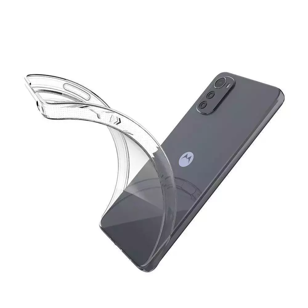 Ультратонкий чехол бампер для Realme C33 / C33 2023 Anomaly Jelly Transparent (Прозрачный)