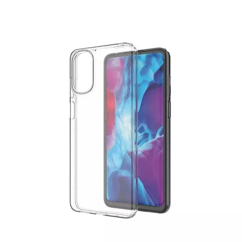 Ультратонкий чехол бампер для Realme C33 / C33 2023 Anomaly Jelly Transparent (Прозрачный)