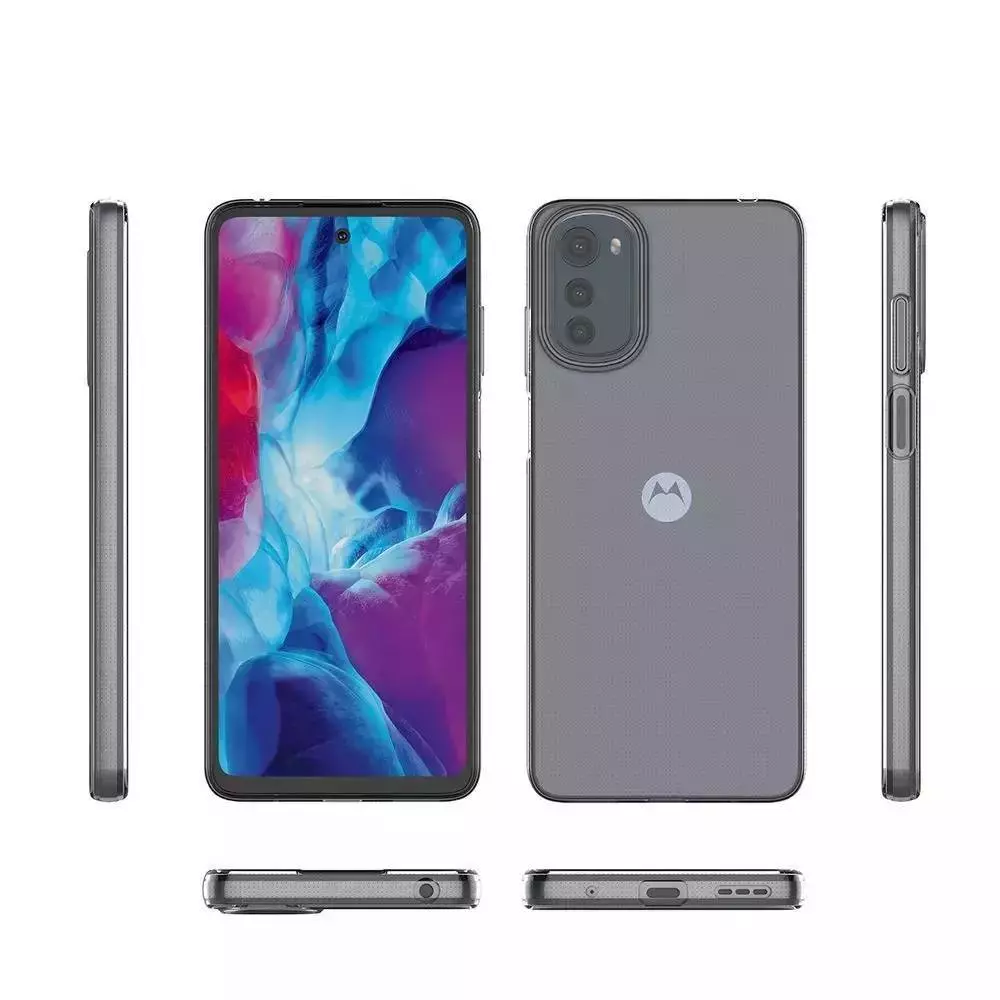 Ультратонкий чехол бампер для Realme C33 / C33 2023 Anomaly Jelly Transparent (Прозрачный)