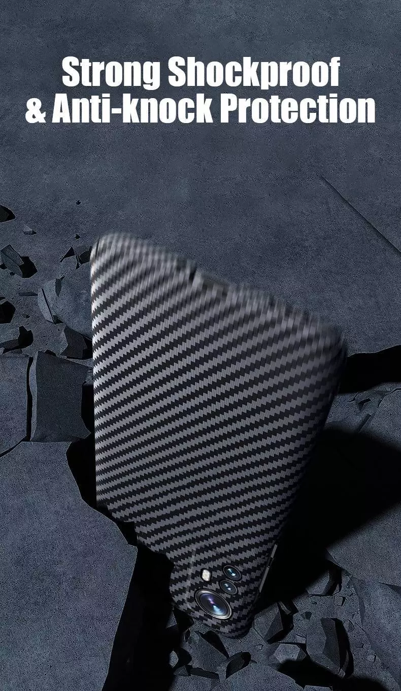 Ультратонкий чохол бампер для Motorola Moto E13 Anomaly PC Carbon Black (Чорний)