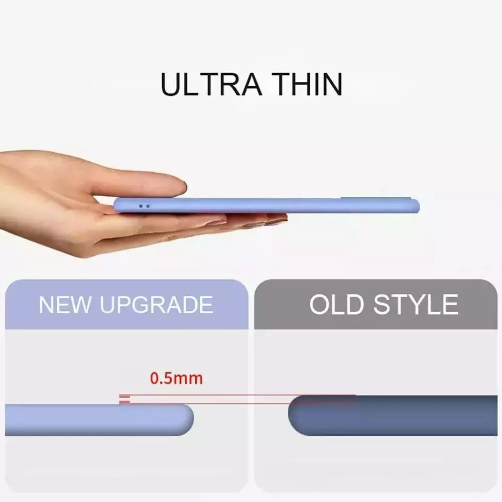 Чехол бампер для Nokia C12 Anomaly Silicone (с микрофиброй) Blue (Синий)