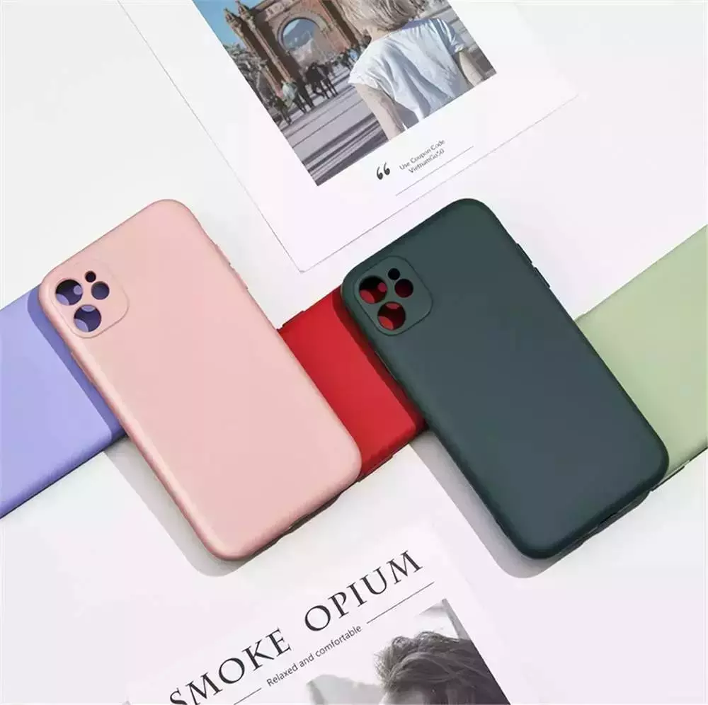 Чехол бампер для Nokia C12 Anomaly Silicone (с микрофиброй) Blue (Синий)