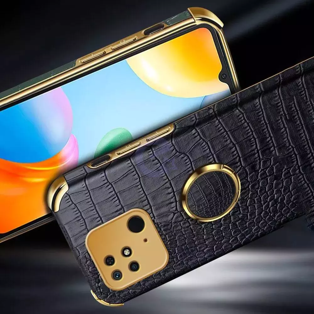 Чохол бампер для Realme Narzo 50A Anomaly X-Case (з кільцем-тримачем) White (Білий)