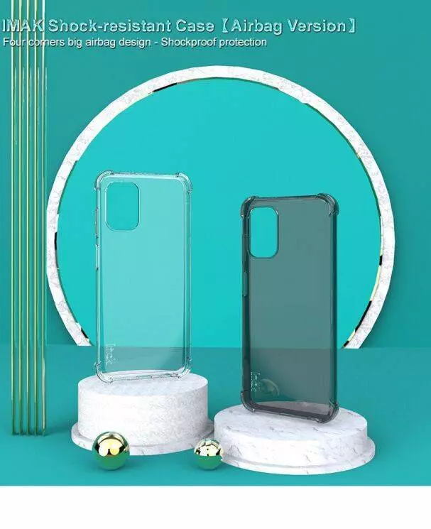 Протиударний чохол бампер для Nokia C21 Imak Shock Transparent (Прозорий)