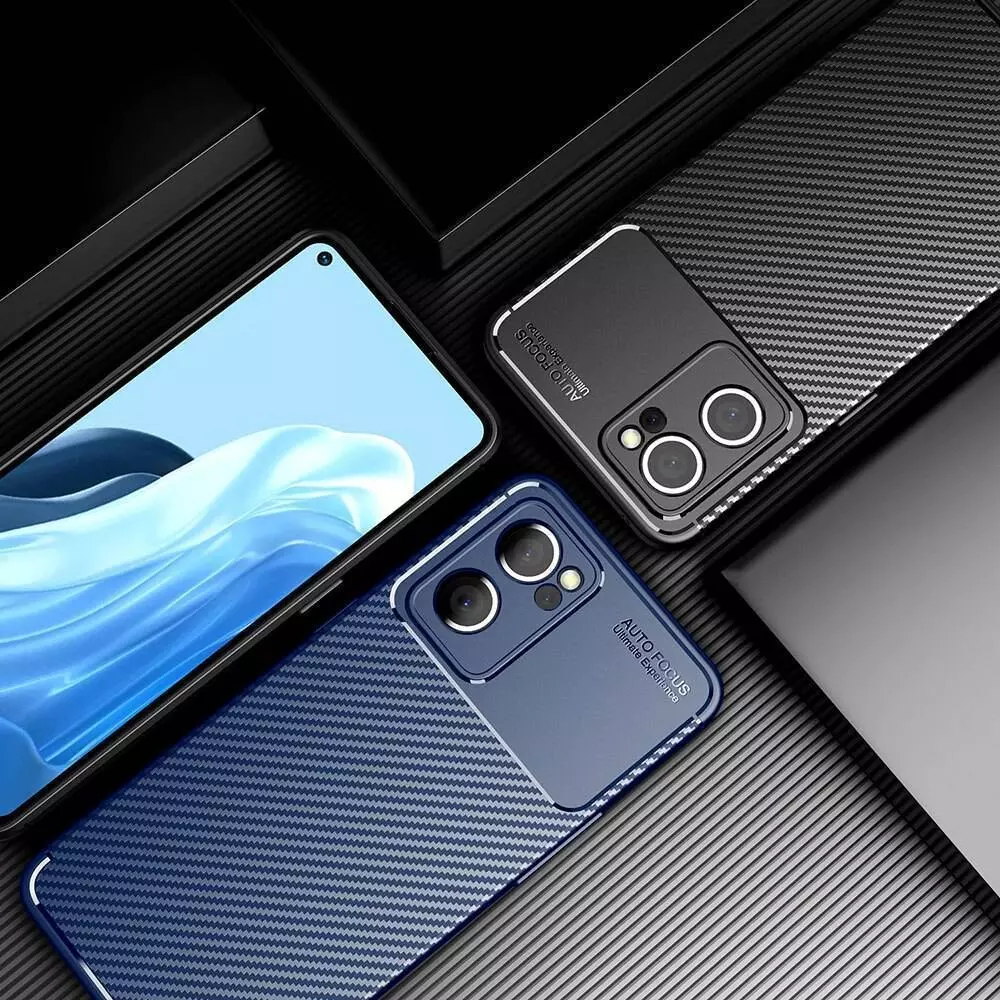 Противоударный чехол бампер для Motorola Moto E13 Ipaky Lasy Blue (Синий)